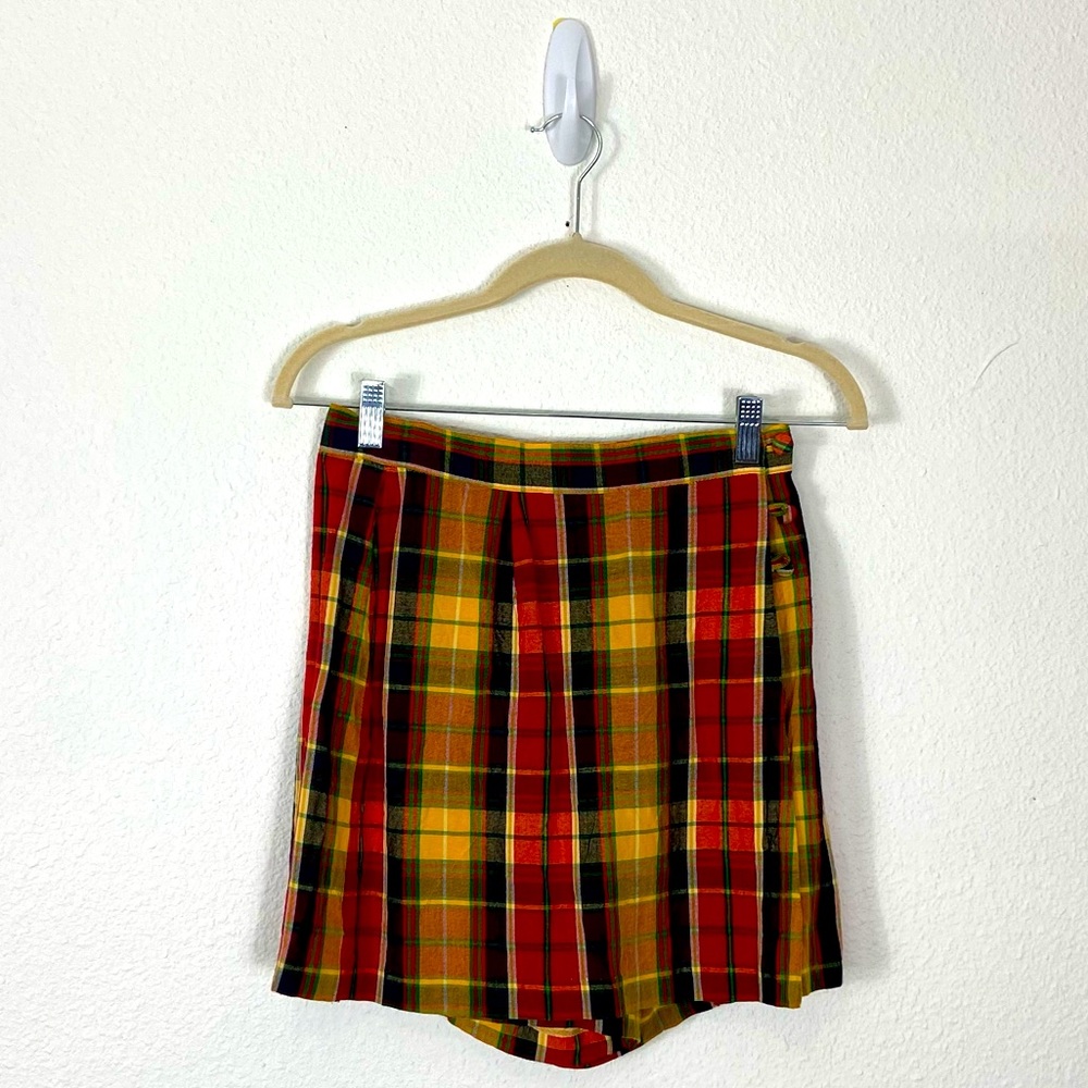 💔SOLD💔Vintage The Limited Plaid Skort, Size Small